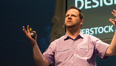 Derek Featherstone takes the stage at CanUX 2015